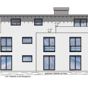 Ansicht Projekt Bürgstadt MFH
