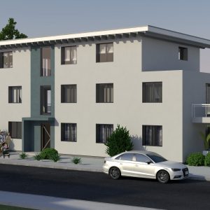 Ansicht Projekt Bürgstadt MFH