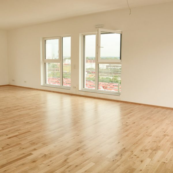 Penthouse – Frankfurt – Wohnnzimmer ohne Möbel