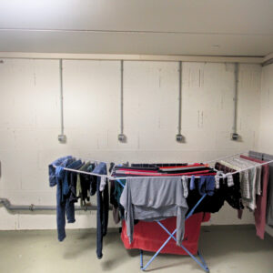 Stellflaeche Waeschetrockner